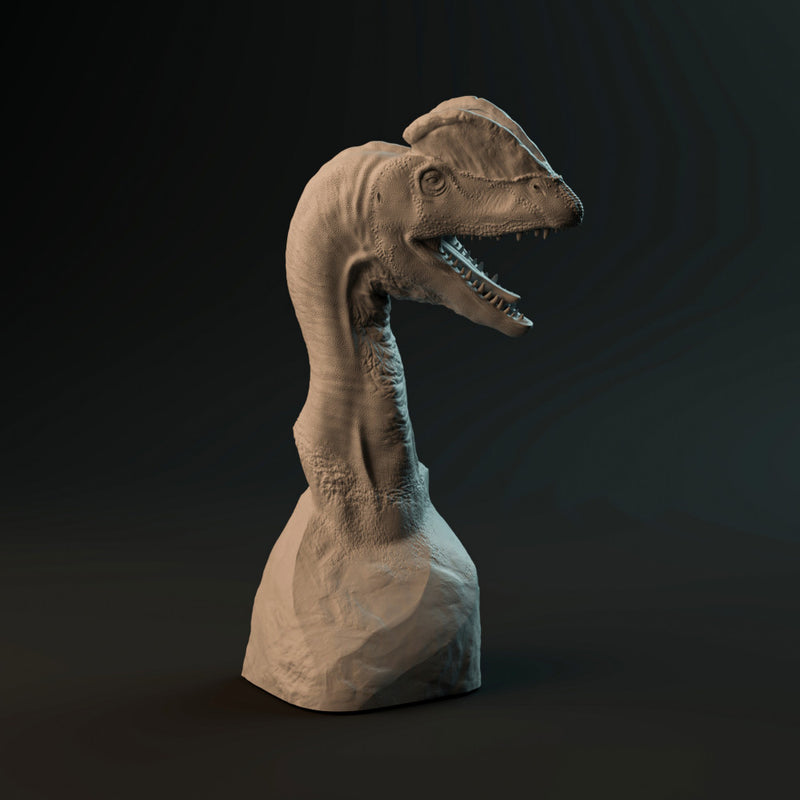 Dilophosaurus bust - Only-Games