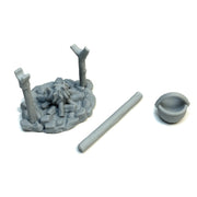 Campfire with the cooking pot - Only-Games