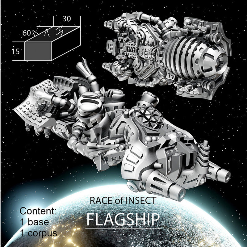 Insect Racing FLAGSHIP for Insect Race - ИVAN - Miniatures by Only-Games.co