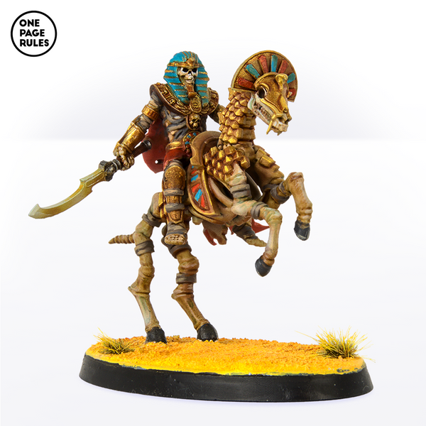 Mummified King on Royal Steed (1 Model) - Only-Games