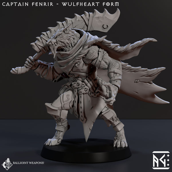 Captain Fenrir - Wulfheart Transformation (Requiem Demon Hunters) - Only-Games