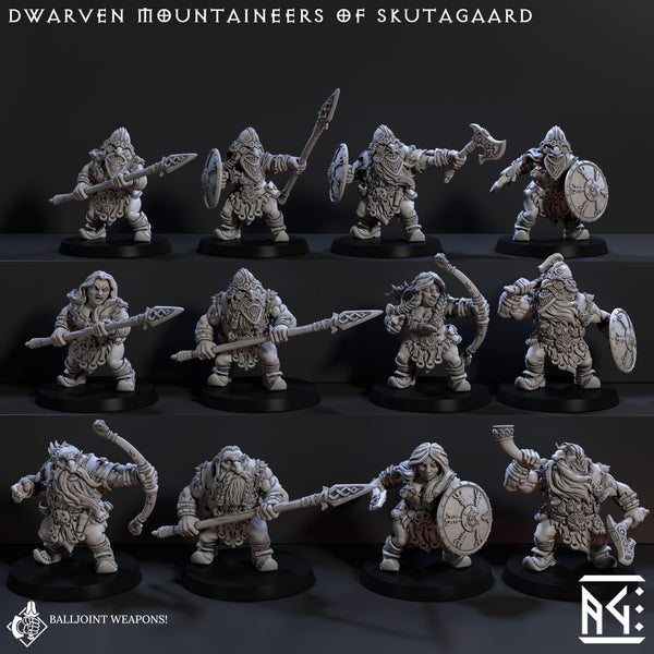 Dwarven Mountaineers of Skutagaard - Only-Games