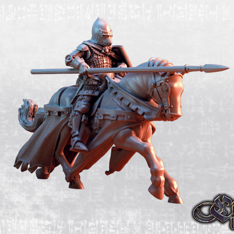 Mounted Knight Full Armour (XIV century) - Only-Games