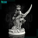 (0037) Female elf human tiefling elemental water sorceress - Only-Games