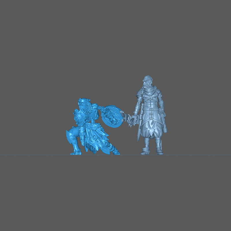 (0035) Skeleton zombie warrior with sword and shield - Only-Games