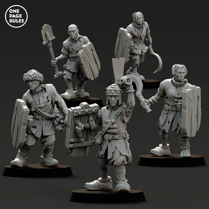 Vampiric Hand Weapon Soldiers (5 Models) - Only-Games