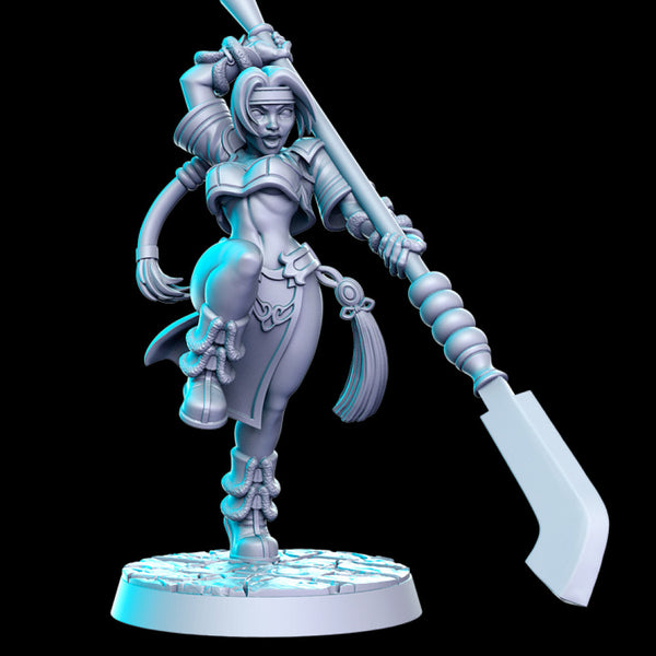 Nami Sung (Asian Glaive Fighter) 32mm - DnD - Only-Games