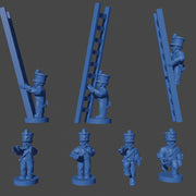 6mm French Napoleonic Infantry with Ladders (1808-13) (8 figures) NAP-FR-1 - Only-Games