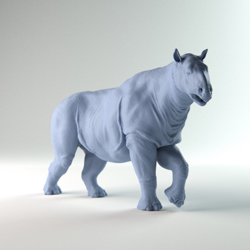 Paraceratherium prehistoric rhinoceros 1-35 scale - Only-Games