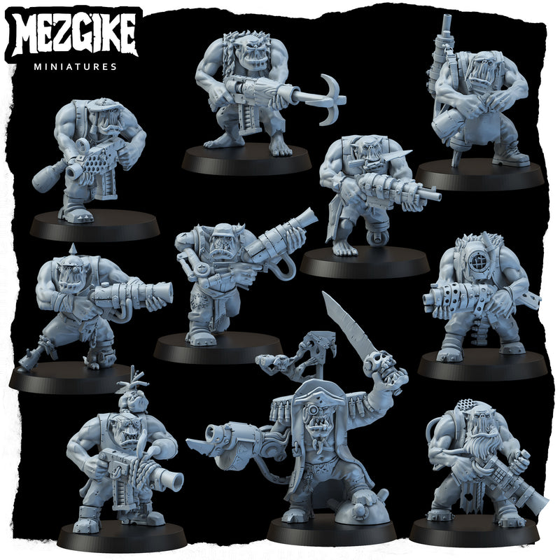 Freebooterz multipart set (10 physical miniatures) - Only-Games