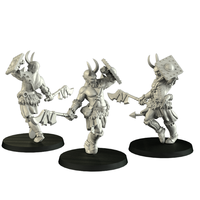 Tiefling Adventurers 3 miniatures - Only-Games