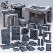Town Modular Props - Only-Games