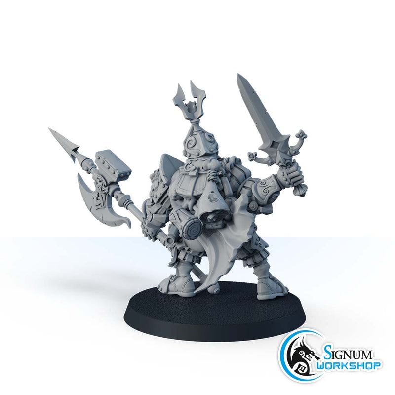 Ogre with halberd, “Ironheads” heavy infantry - Only-Games