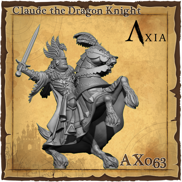 AX063 - Claude the dragon knight - Only-Games