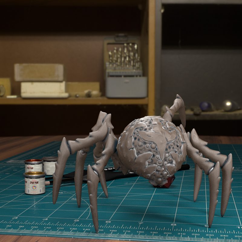 Giant Spider 06 - 32mm - DND - Pathfinder - Only-Games