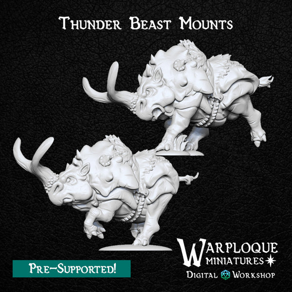 Thunder Beast Mounts - Only-Games