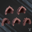 "Winged Lions" Shoulder Pads x5 - Only-Games