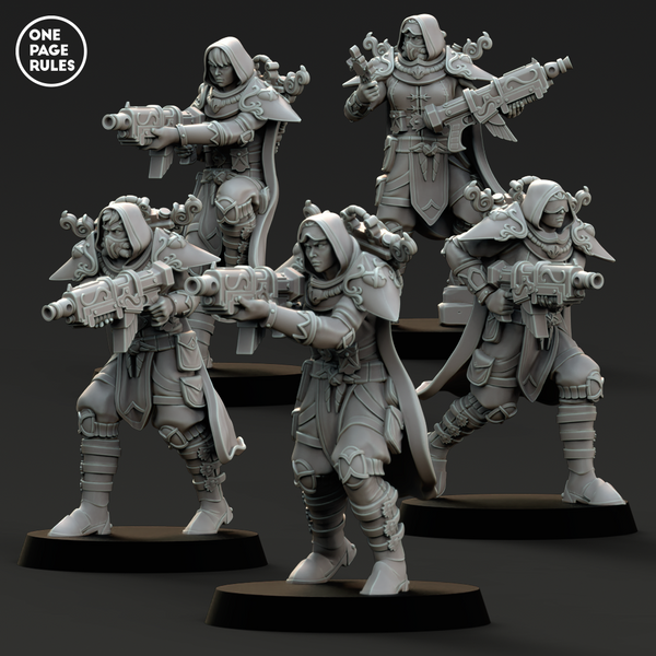 Sisters Rifle Vanguards (5 Models) - Only-Games