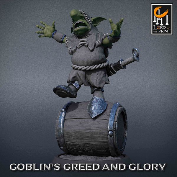 Goblin Monk A Barrel - Only-Games