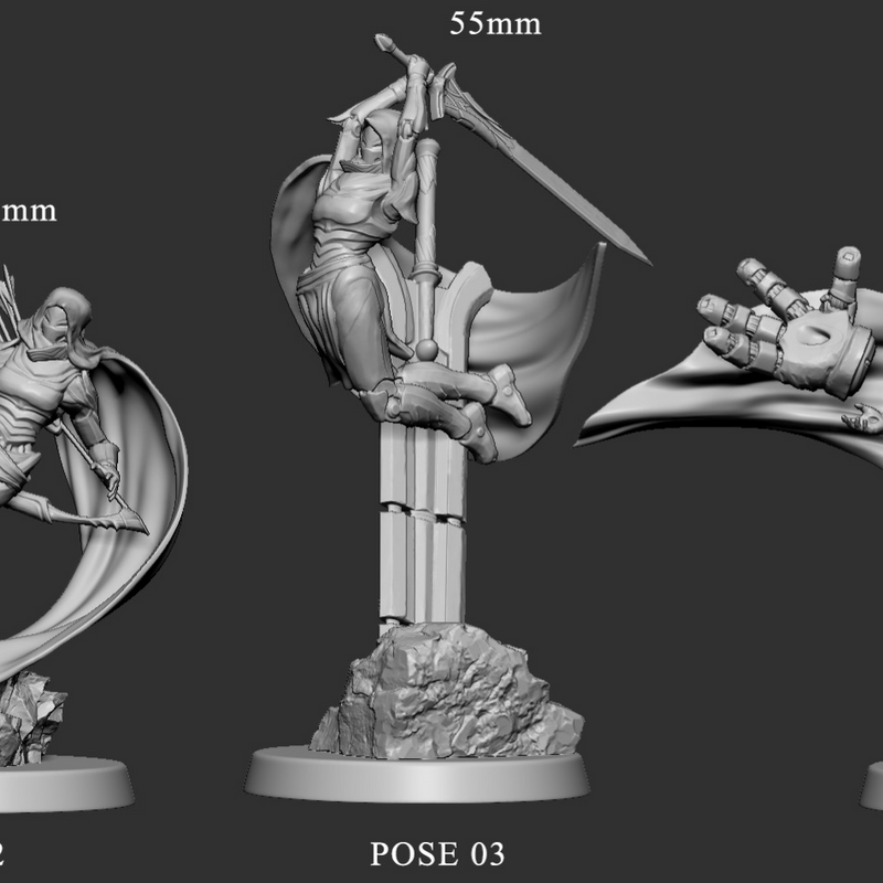 Argent Defender (pose 3 of 4) - Only-Games