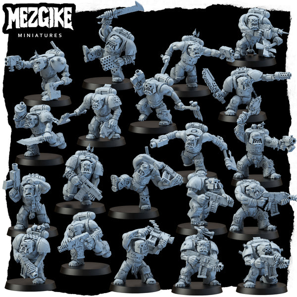 Mareen boyz mob (10 multipart miniatures) - Only-Games
