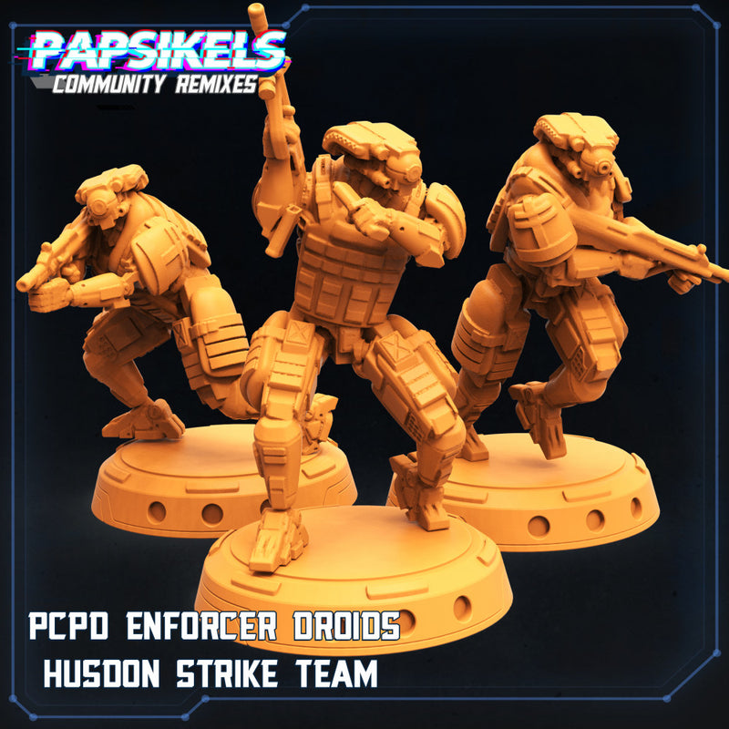 PCPD ENFORCER DROID UNITS HUDSON STRIKE TEAM - Only-Games