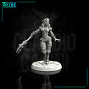 (0049) Female elf human tiefling vampire succubus warrior with scythe - Only-Games