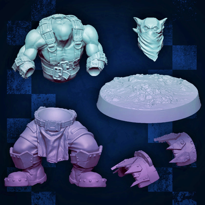 Modular Orc Rifle Lads x5 - Kit A (Lad Size) - Only-Games