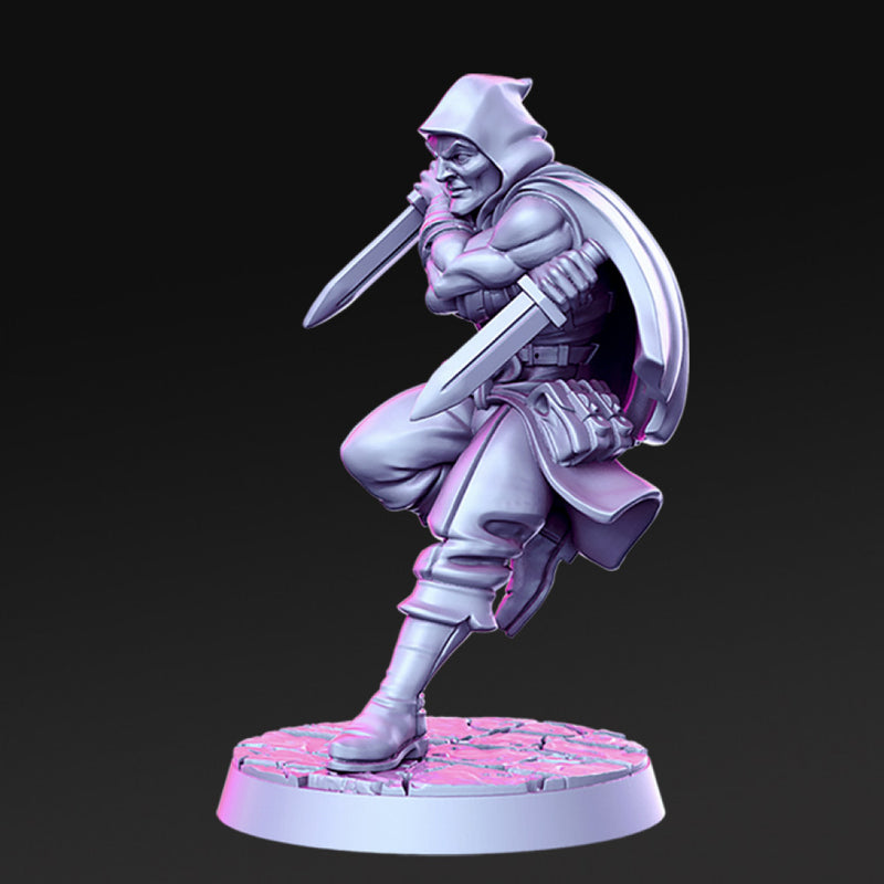 Wiltram - Male assassin - 32mm - DnD - Only-Games