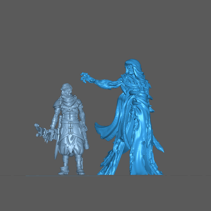 (0107) Spectre, ghost with scythe - Only-Games