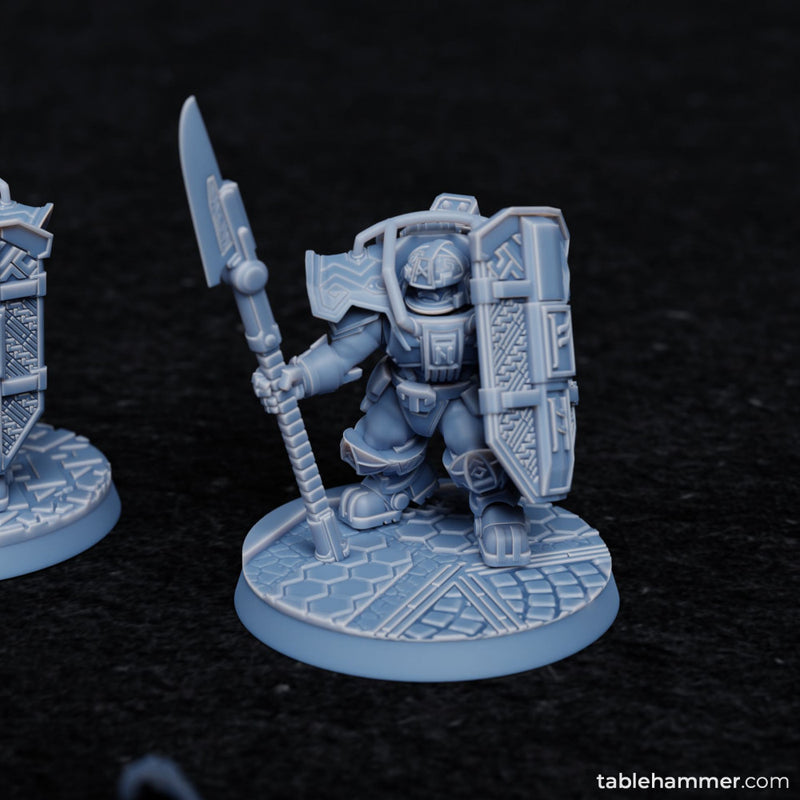 Minotaurs (guardians) – Space Dwarves of the "Federation of Tyr" - Only-Games