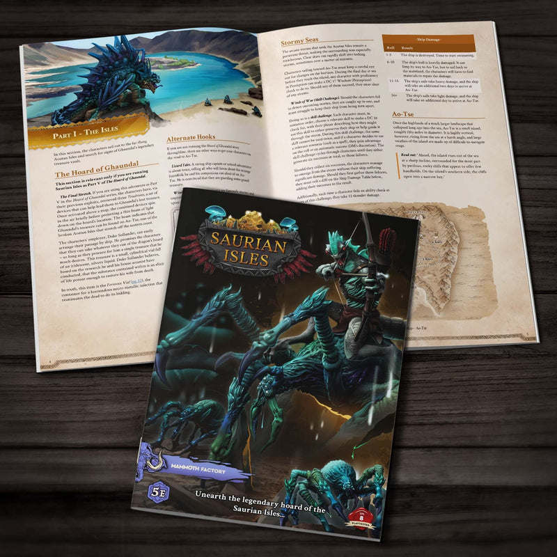 Saurian Isles - 5e Adventure Booklet - Only-Games