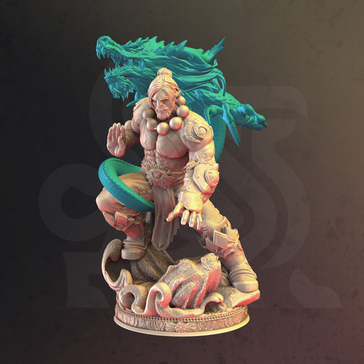 Half Orc Dragon Monk - Draak - Only-Games
