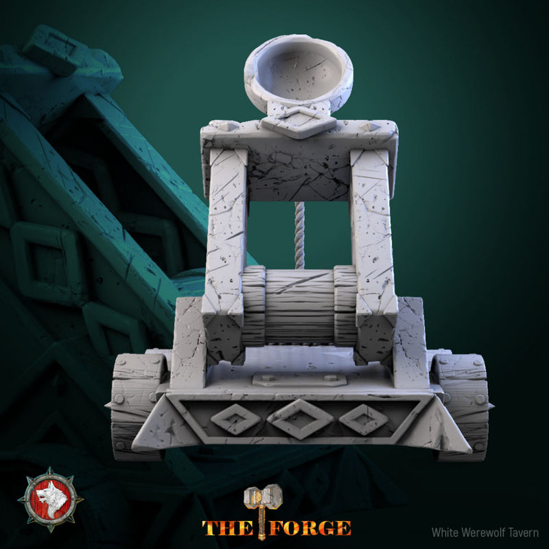 Dwarven catapult pre-supported - Only-Games