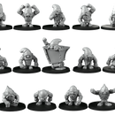 Seven Dwarf Complete Team 17 miniatures - Only-Games