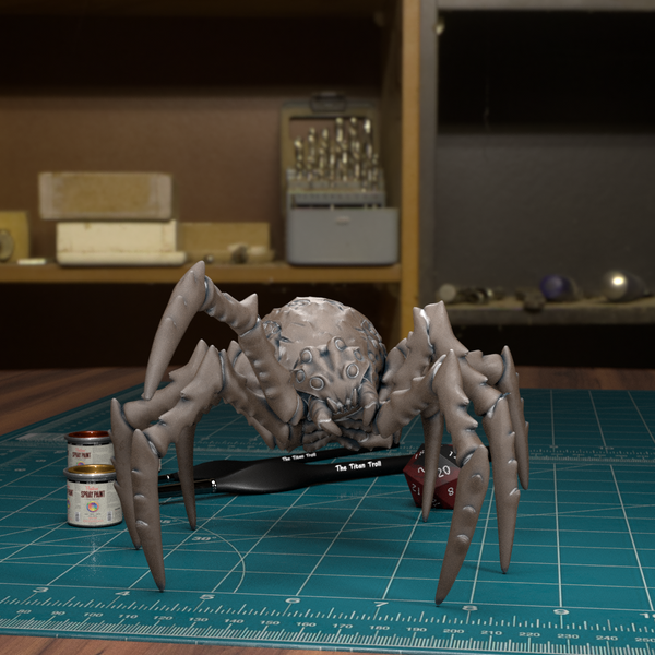 Giant Spider 06 - 32mm - DND - Pathfinder - Only-Games