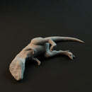 Carcharadontosaurus hatchling sleeping on back - Only-Games