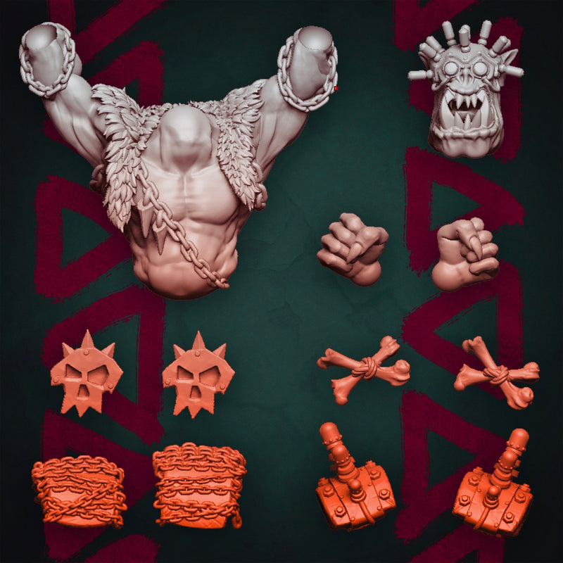 Modular Orc Warr-Lokk Kit (Elite Size) - Only-Games