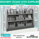 Grocery stand with supplies - Only-Games
