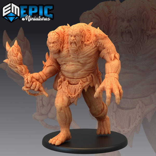 Ettin Ancestor Walking / Ancient Two Headed Ogre / Cave Encounter - Only-Games