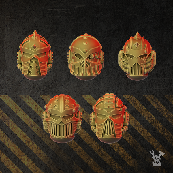 Full Metal Brotherhood Heads Set #2 - Only-Games