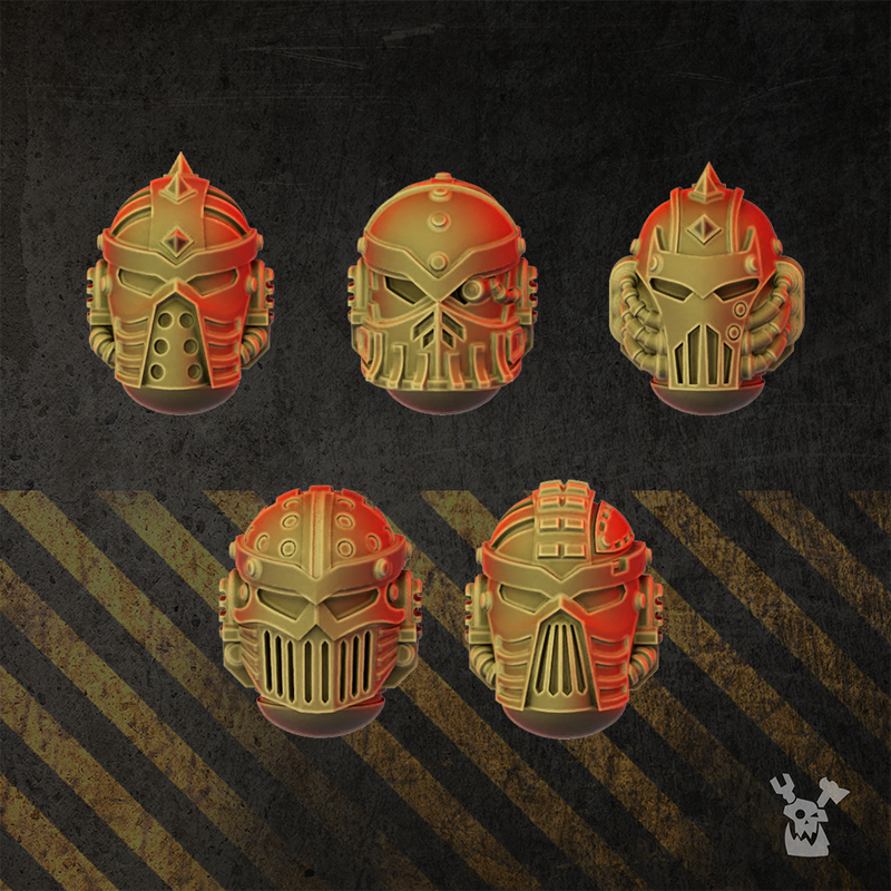 Full Metal Brotherhood Heads Set