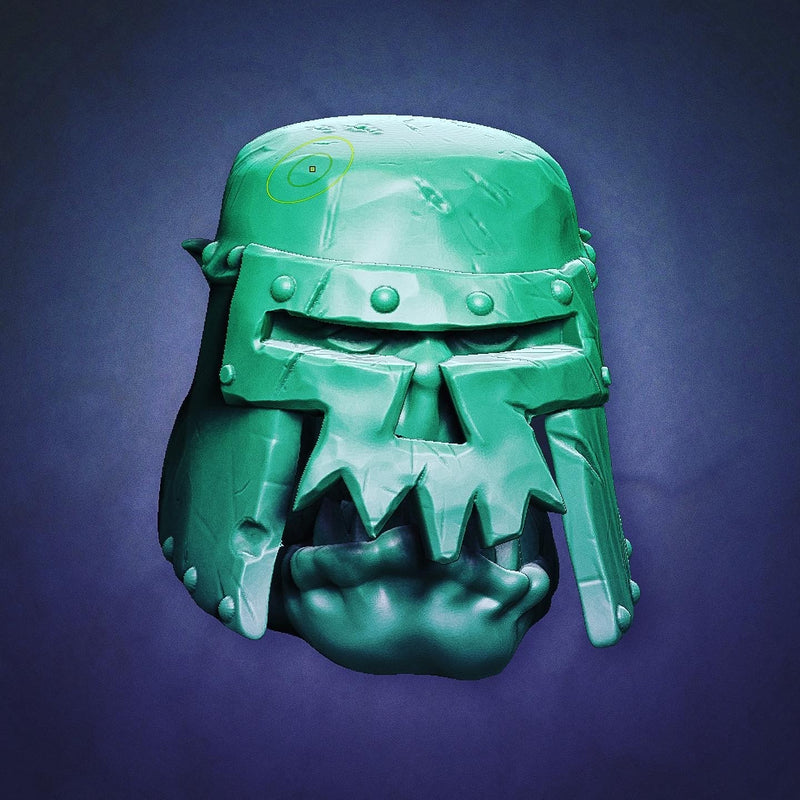 Orc Bucket Heads - Set A (Boss Size) - Only-Games