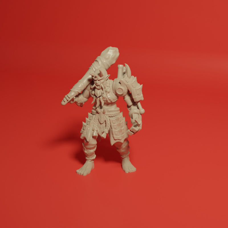 Red Oni Male General - Only-Games