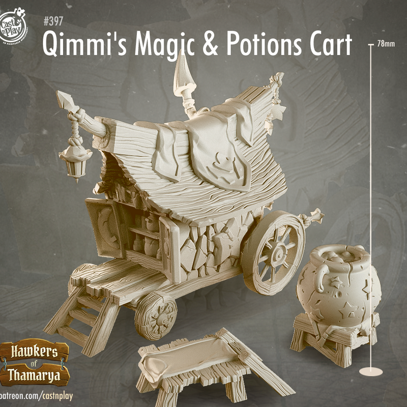 Qimmi's Magic & Potions Kart - Only-Games