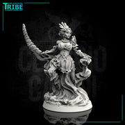 (0037) Female elf human tiefling elemental water sorceress - Only-Games