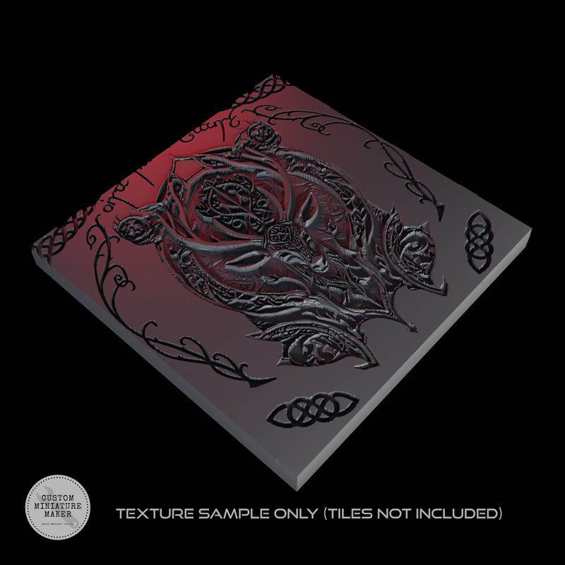 Texture Roller: Elven Magic Carvings - Only-Games