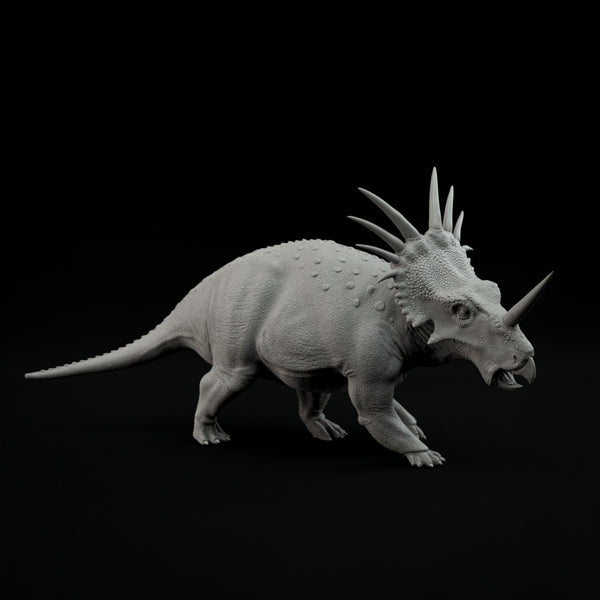 Styracosaurus walking 1-35 scale dinosaur - Only-Games