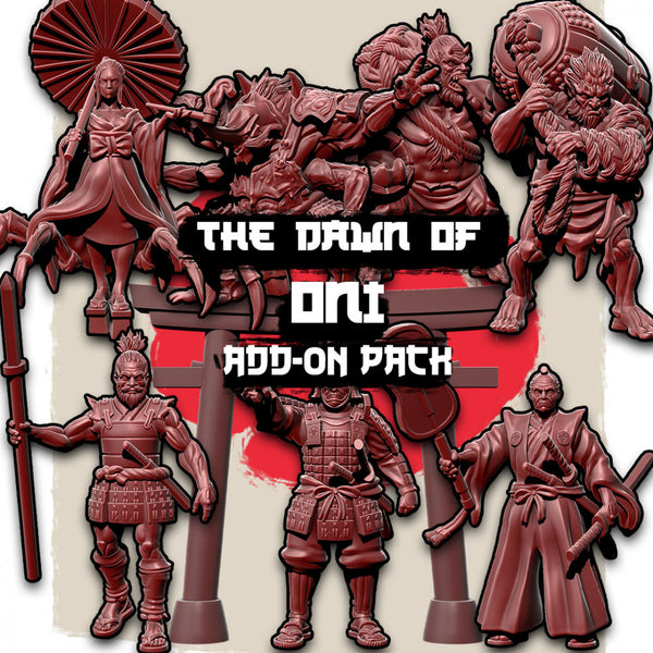 Dawn of Oni Add-on Pack (18 Models!) - Only-Games