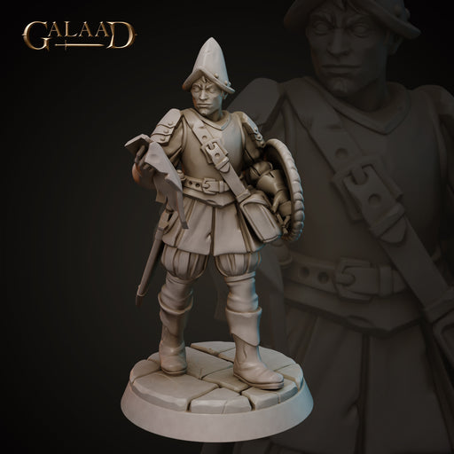 Knight conquistador with map - Only-Games